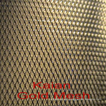 High Quality Pure Gold Mesh in weave type and expanded type ---- 30 years factory supplier